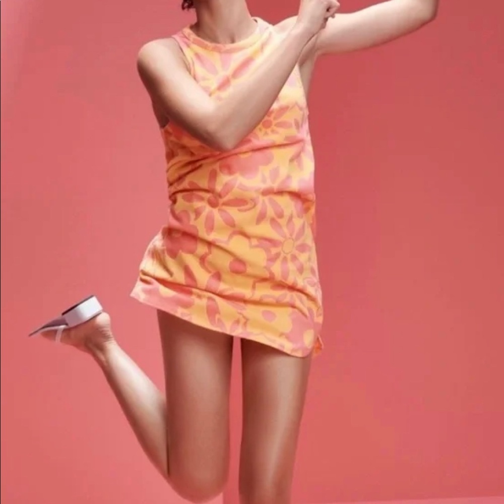 BLOGGERS FAVE Zara Jacquard Terrycloth Mod 60s Halter Mini Dress -NWT, S or XS